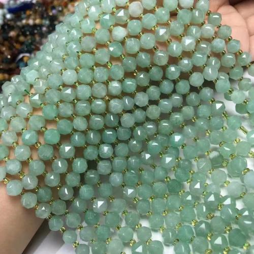 Perles aventurine, aventurine vert, poli, naturel & DIY & facettes, 8mm, Vendu par Environ 35-40 cm brin