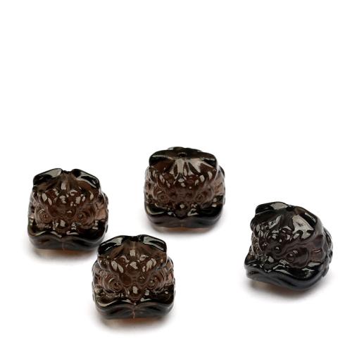 Gemstone Jewelry Beads, Ice Obsidian, Lion, natural & DIY, 14mm, Sold By PC