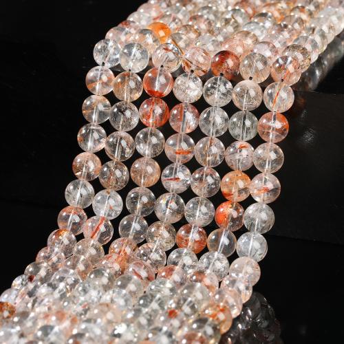 Round Crystal Beads, Super Seven Crystal, polished, Natural & DIY & different size for choice, more colors for choice, Sold By Strand