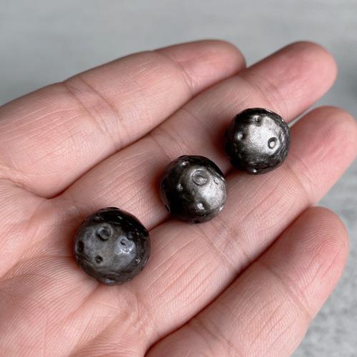 Gemstone Jewelry Beads, Silver Obsidian, polished, DIY & different size for choice, Sold By PC