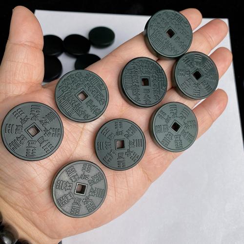 Colgantes de Jade, Hetian Jade, Tallado, Bricolaje & diferentes estilos para la opción, 30mm, Vendido por UD