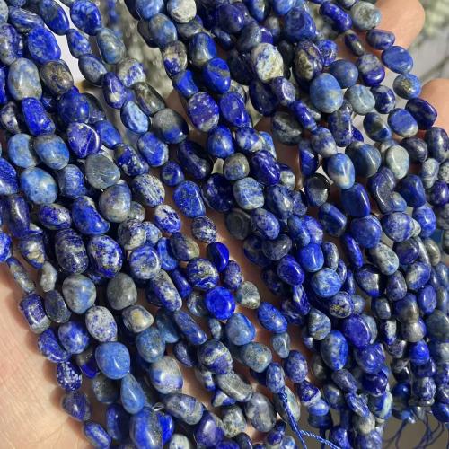 Perles Lapis Lazuli, DIY, couleurs mélangées, Vendu par 38 cm brin
