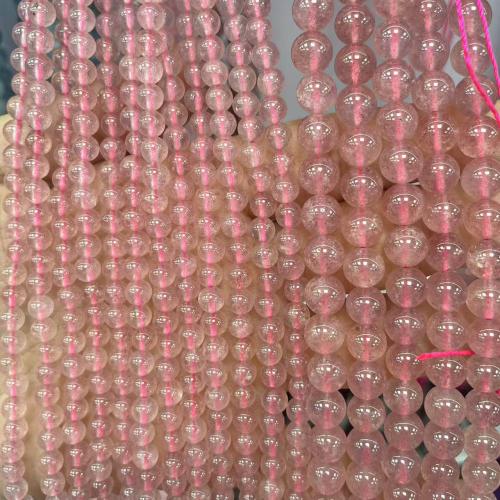 Natural Quartz Jewelry Beads, Strawberry Quartz, DIY, mixed colors, Sold Per 38 cm Strand