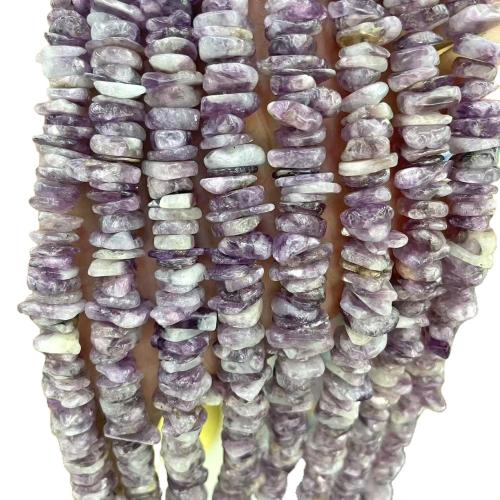 Gemstone Jewelry Beads, Natural Lepidolite, DIY, mixed colors, 10-12mm, Sold Per 38 cm Strand