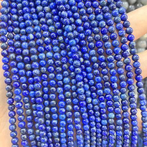 Perles Lapis Lazuli, DIY, couleurs mélangées, Vendu par 38 cm brin