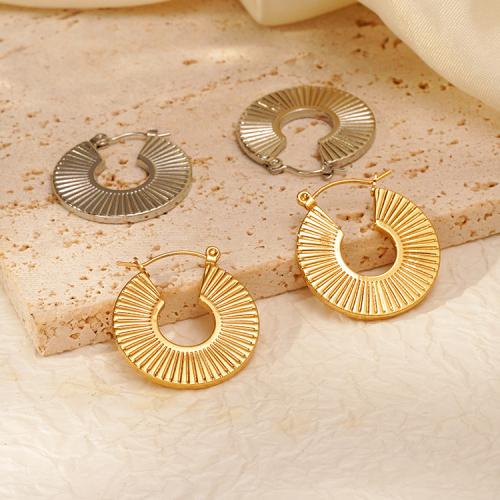 Stainless Steel Lever Back Earring, 304 Stainless Steel, gold color plated, fashion jewelry, more colors for choice, Sold By Pair