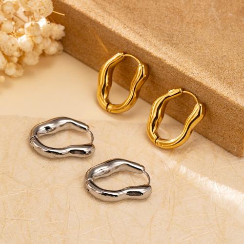 Stainless Steel Lever Back Earring, 304 Stainless Steel, plated, fashion jewelry, more colors for choice, Sold By Pair