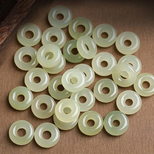 Colgantes de Jade, Hetian Jade, Donut, pulido, Bricolaje & diverso tamaño para la opción, Vendido por UD