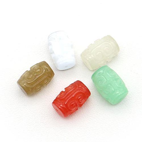 Perles de bijoux oeil de chat, DIY, Couleur aléatoire, 11x18mm, Vendu par PC