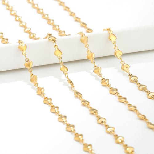 Stainless Steel Jewelry Chain, 304 Stainless Steel, gold color plated, DIY, more colors for choice, Sold By m