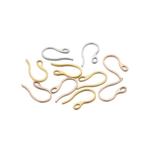 Stainless Steel Hook Earwire, 304 Stainless Steel, gold color plated, DIY, more colors for choice, 50PCs/Bag, Sold By Bag