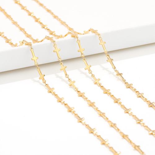 Stainless Steel Jewelry Chain, 304 Stainless Steel, gold color plated, DIY, more colors for choice, Sold By m