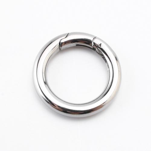 304 Stainless Steel Snap Clasp, DIY, original color, 17x17x3mm, Sold By PC