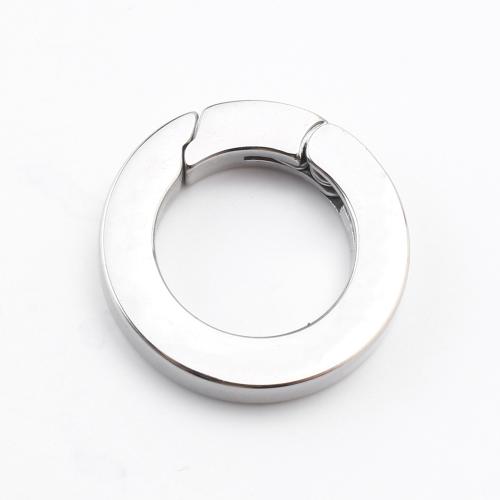 304 Stainless Steel Snap Clasp, DIY, original color, 18x18x3.30mm, Sold By PC