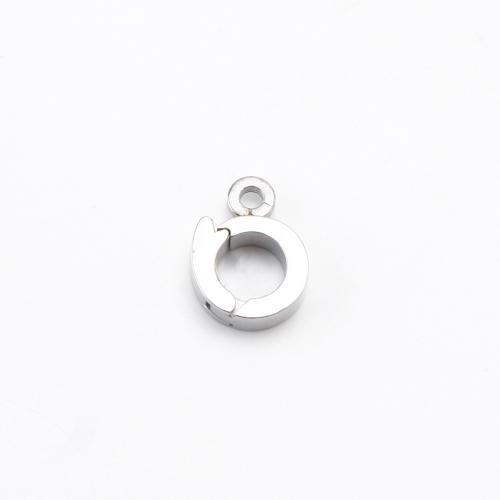 304 Stainless Steel Snap Clasp, DIY, original color, 9x7x2mm, Sold By PC