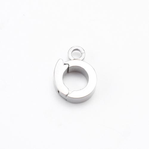 304 Stainless Steel Snap Clasp, DIY, original color, 11x8x3mm, Sold By PC