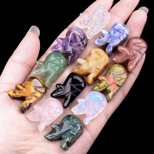 Gemstone Decoration, polished, different materials for choice, Sold By PC