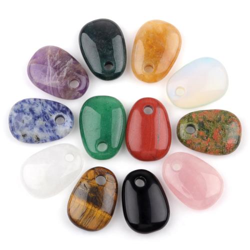 Gemstone Pendants Jewelry, Trapezium, polished, DIY & different materials for choice, Sold By PC