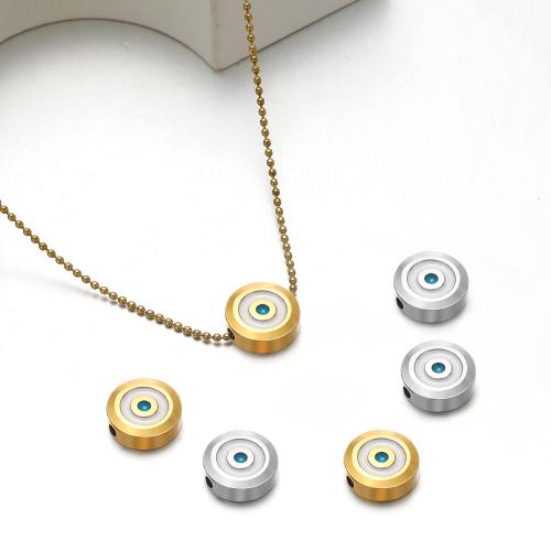 Stainless Steel Beads, 304 Stainless Steel, gold color plated, DIY, more colors for choice, 5PCs/Bag, Sold By Bag