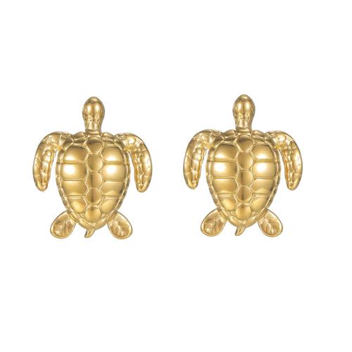 Stainless Steel Stud Earrings, 304 Stainless Steel, plated, fashion jewelry & different styles for choice & for woman, golden, Sold By Pair