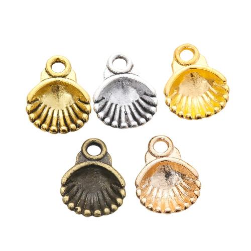 Tibetan Style Animal Pendants, Shell, plated, DIY, more colors for choice, 200PCs/Bag, Sold By Bag