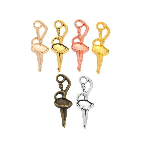 Character Tibetan Style Pendants, Girl, plated, DIY, more colors for choice, 200PCs/Bag, Sold By Bag