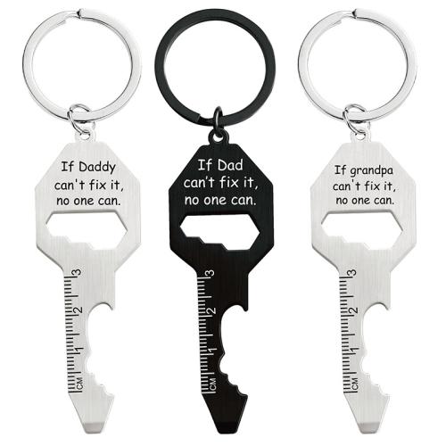 Bag Purse Charms Keyrings Keychains, Tibetan Style, plated, different styles for choice & for man, 30x78.50mm, Sold By PC