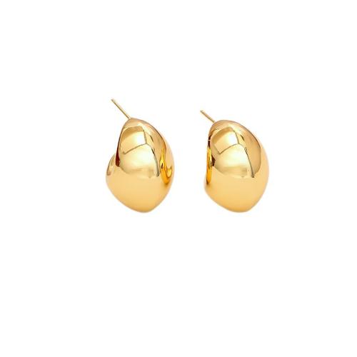 Brass Stud Earring, plated, fashion jewelry & for woman, more colors for choice, Sold By Pair