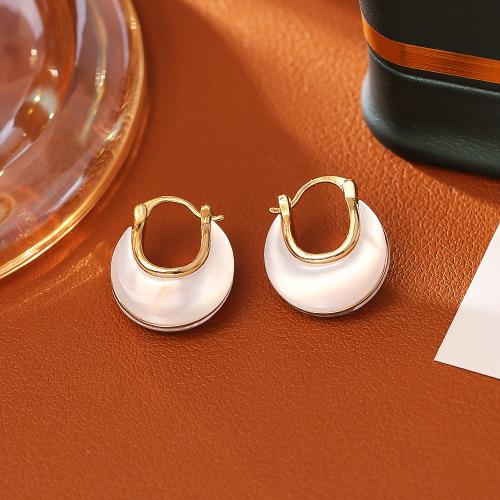 Laiton Leverback boucle d'oreille, Placage, bijoux de mode & pour femme, plus de couleurs à choisir, Vendu par paire