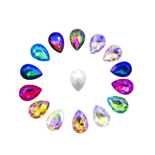 Mobile Phone DIY Decoration, Glass Rhinestone, more colors for choice, 4-25mm, 100PCs/Bag, Sold By Bag