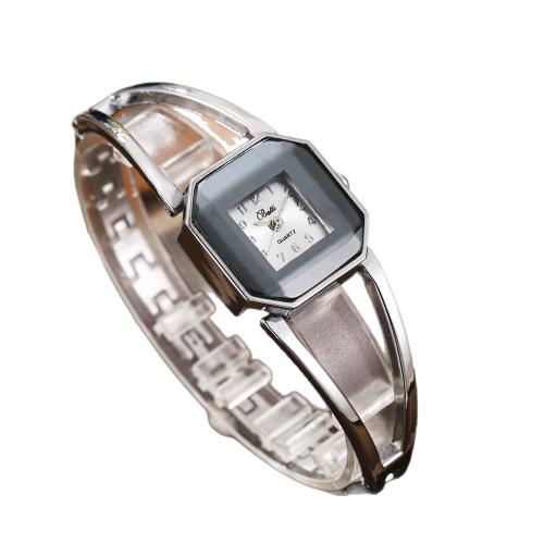 Women Wrist Watch, Alloy, with Glass & 304 Stainless Steel, plated, fashion jewelry & for woman, more colors for choice, Length:18.5 cm, Sold By PC