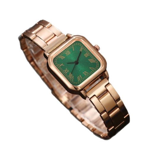 Women Wrist Watch, Alloy, with Glass & 304 Stainless Steel, plated, fashion jewelry & for woman & with rhinestone, more colors for choice, Length:20 cm, Sold By PC
