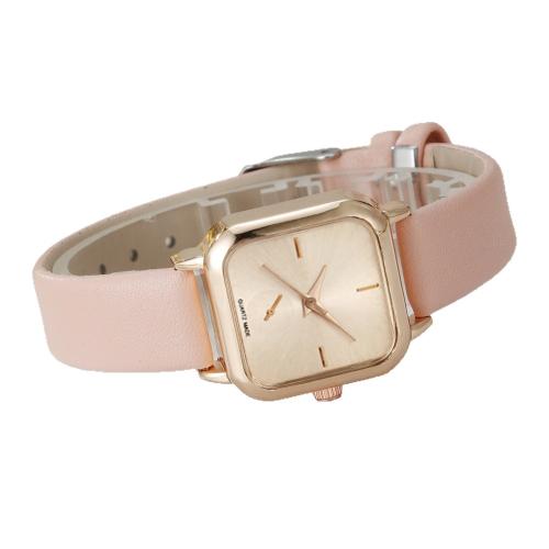 Women Wrist Watch, Alloy, with PU Leather & Glass & 304 Stainless Steel, plated, fashion jewelry & for woman & with rhinestone, more colors for choice, Length:21 cm, Sold By PC