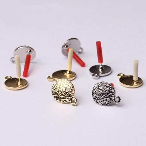 Tibetan Style Earring Findings,  , plated, fashion jewelry, more colors for choice, 10x14mm, 100PCs/Bag, Sold By Bag