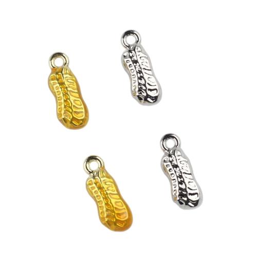 Tibetan Style Pendants, Peanut, plated, DIY, more colors for choice, 100PCs/Bag, Sold By Bag