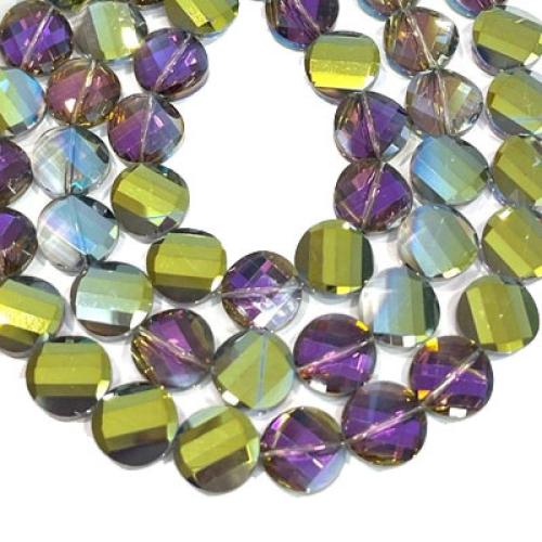 Crystal Beads, DIY, more colors for choice, 14mm, 50PCs/Strand, Sold Per 38 cm Strand