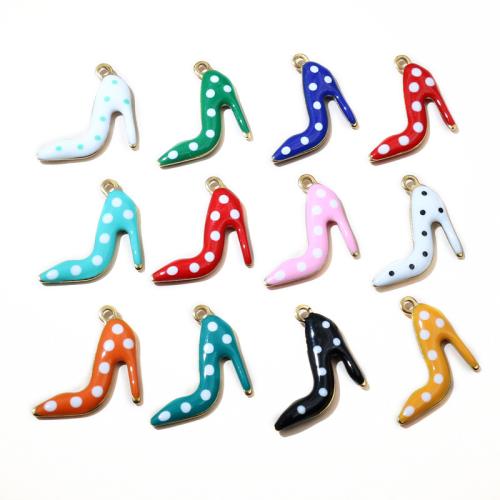 Stainless Steel Pendants, 304 Stainless Steel, Shoes, DIY & enamel, 16x14mm, 100PCs/Bag, Sold By Bag