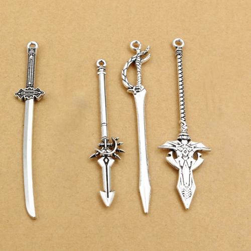 Tibetan Style Pendants, DIY, 100PCs/Bag, Sold By Bag