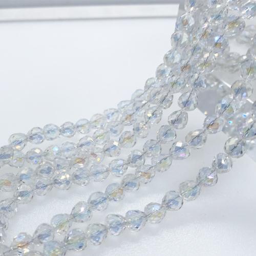 Crystal Beads, Strawberry, DIY & different size for choice & faceted, more colors for choice, Sold By Strand