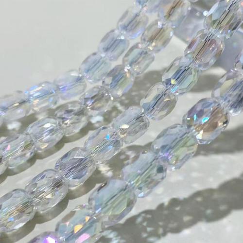 Crystal Beads, Column, DIY & different size for choice & faceted, more colors for choice, Sold By Strand