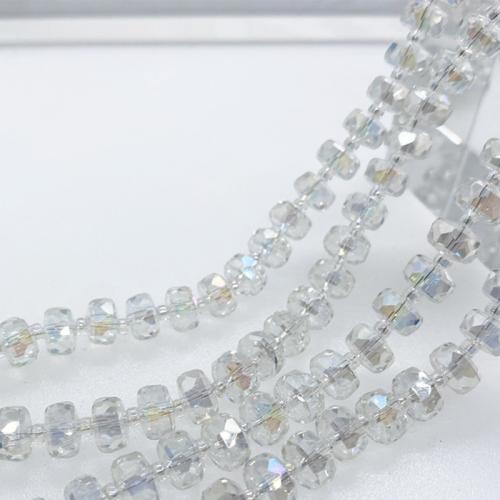 Crystal Beads, DIY & different size for choice & faceted, more colors for choice, Sold By Strand