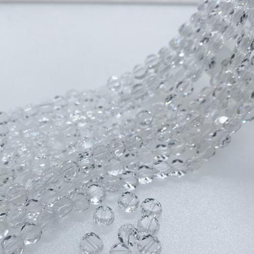 Crystal Beads, DIY & different size for choice & faceted, more colors for choice, Sold By Strand
