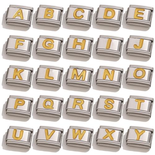 Stainless Steel Bracelet Finding, 304 Stainless Steel, plated, DIY & different designs for choice & two tone, Sold By PC