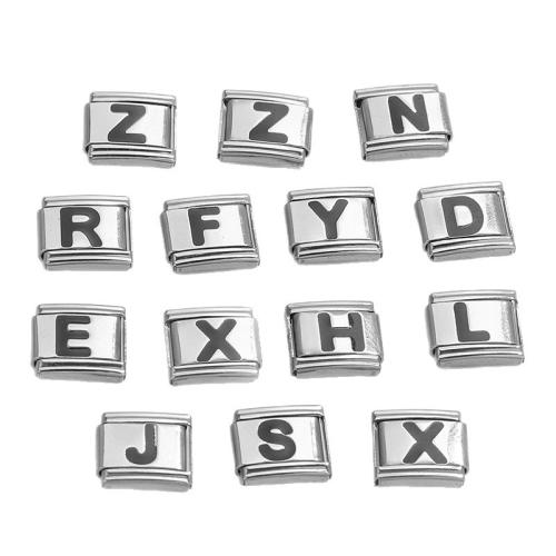 Stainless Steel Bracelet Finding, 304 Stainless Steel, plated, DIY & different designs for choice & two tone, 5PCs/Bag, Sold By Bag