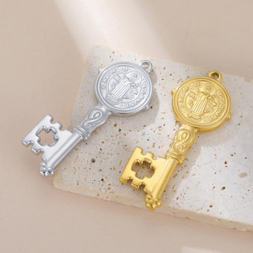 Stainless Steel Pendants, 304 Stainless Steel, plated, DIY, more colors for choice, 15.20x52.30mm, 10PCs/Bag, Sold By Bag