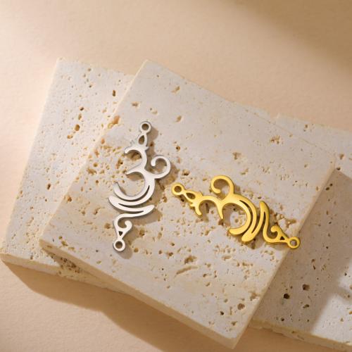 Stainless Steel Connector, 304 Stainless Steel, plated, DIY, more colors for choice, 12x31mm, 10PCs/Bag, Sold By Bag