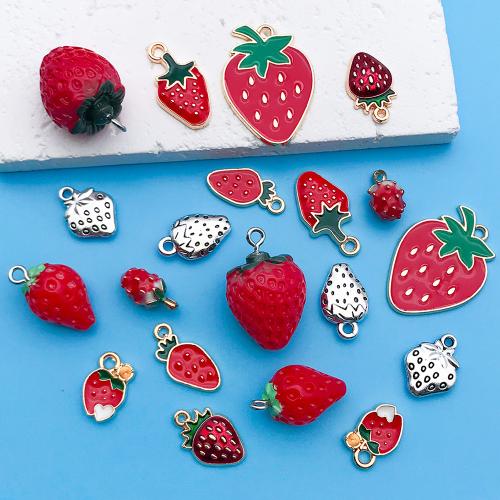 Tibetan Style Enamel Pendants, gold color plated, DIY, more colors for choice, 20x28mm, 10PCs/Bag, Sold By Bag