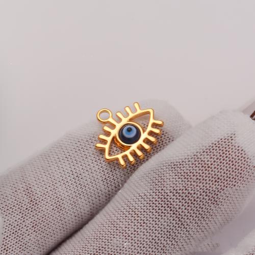 Stainless Steel Pendants, 304 Stainless Steel, gold color plated, DIY & enamel, more colors for choice, 5PCs/Bag, Sold By Bag