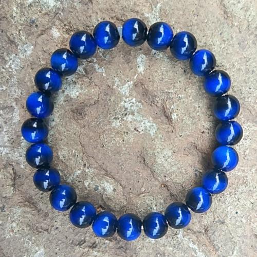 Gemstone Bracelets, fashion jewelry, more colors for choice, 110x70x10mm, Sold Per 18 cm Strand