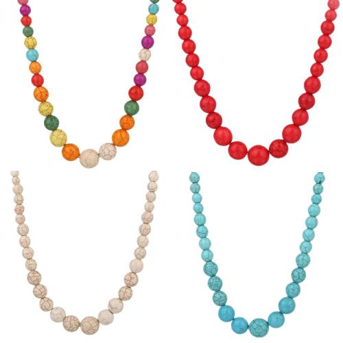 Fashion Necklace Jewelry, Turquoise, fashion jewelry & Unisex, more colors for choice, Sold By PC